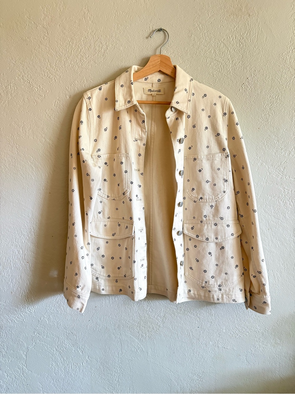 Madewell Denim Daisy Chore Coat